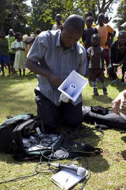 A single backpack gives hope to hundreds